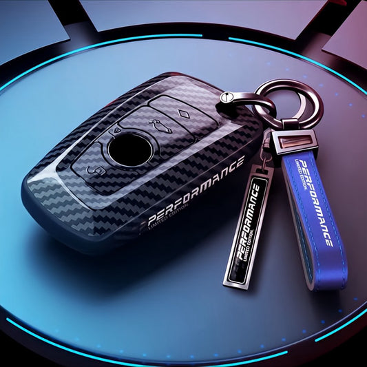 Schlüsselcover / Hülle - Carbon - passend für BMW F20 F21 F22 F23 F30 F31 F34 F32 F33 F36 F10 F11 F07 F06 F12 F13 F01 F25 F26 F87 F80 F82 F83 F10 F12 F13