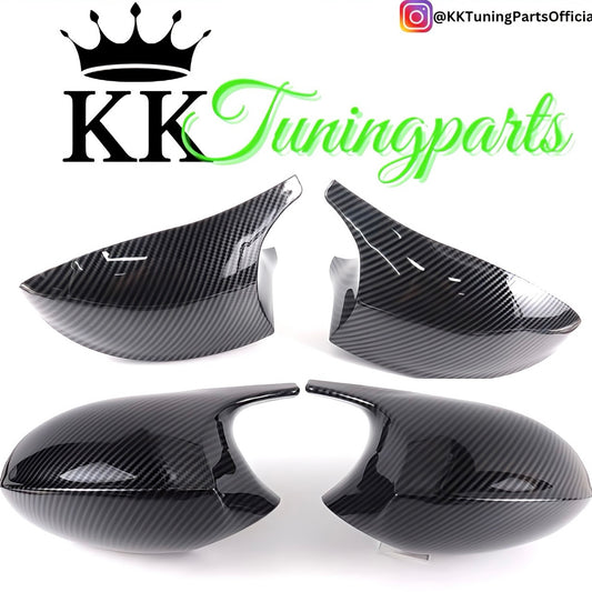 Performance Spiegelcover - Carbonlook - passend für BMW E90 E91 E92 E93 E81 E82 E87 E88 PreLCI VorFacelift