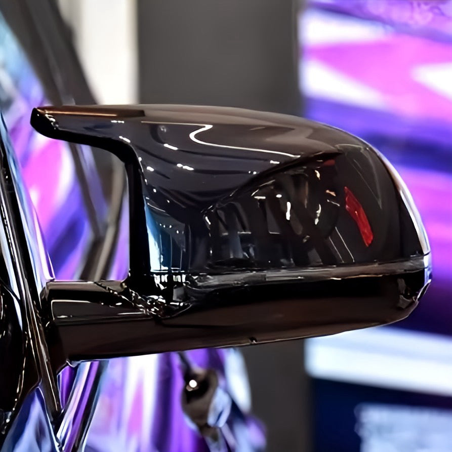 Performance Spiegelcover - Schwarz Hochglanz - passend für BMW X3 F25 X4 F26 X5 F15 X6 F16