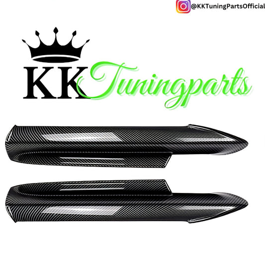 Performance Flaps / Splitter - Carbonlook - passend für BMW E90 E91 PreLCI VorFacelift
