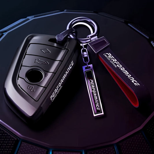 Schlüsselcover / Hülle - Anthrazit - passend für BMW F40 F44 F45 F46 G20 G21 G22 G23 G26 G30 G31 G32 G11 G12 G14 G15 G16 F90 F48 F39 G01 G02 F15 F85 G05 F16 F86 G06 G07