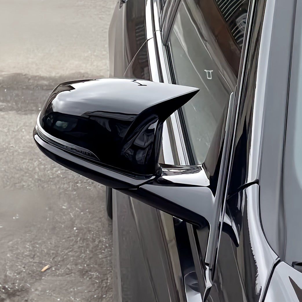 Performance Spiegelcover - Schwarz Hochglanz - passend für BMW F48 X1 F39 X2 G29 Z4 F52 F40 Toyota Supra
