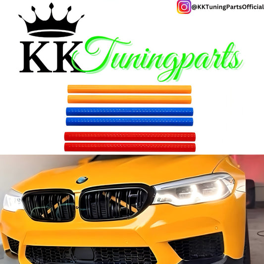 Performance Kühlergrill Cover / Abdeckung - Blau, Rot, Gelb - passend für BMW F20 F21 F22 F23 F24 F30 F31 F32 F33 F34 F35 F36 F40 F44 F80 F82 F83 F87 F90 G20 G21 G28 G29