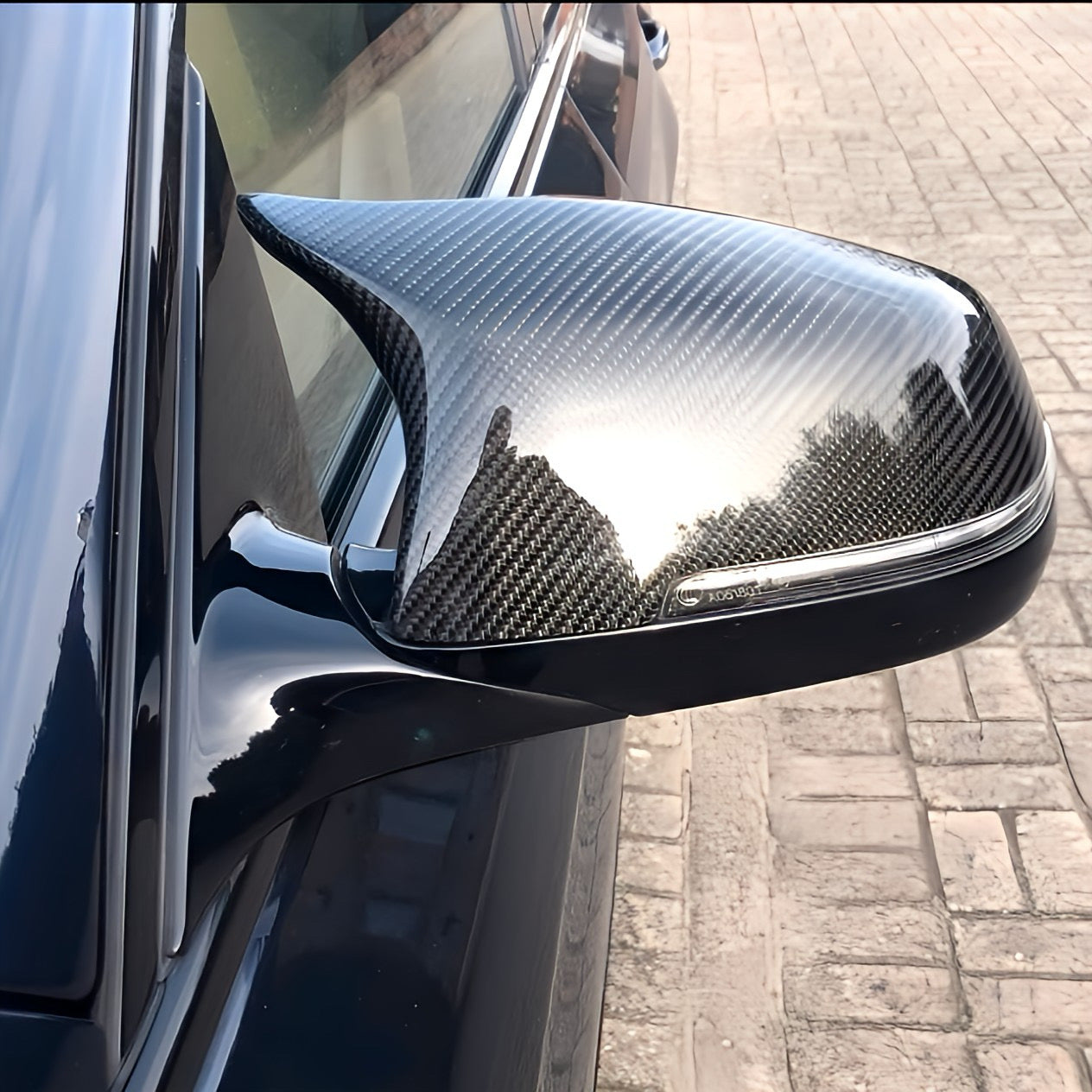 Performance Spiegelcover - Echt Carbon - passend für BMW F10 F11 F18 F07 F06 F12 F13 F01 F02