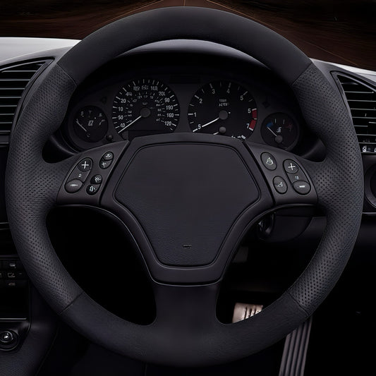Performance Lenkradbezug - Alcantara + perforiertes Leder - passend für BMW E46 E39 E36