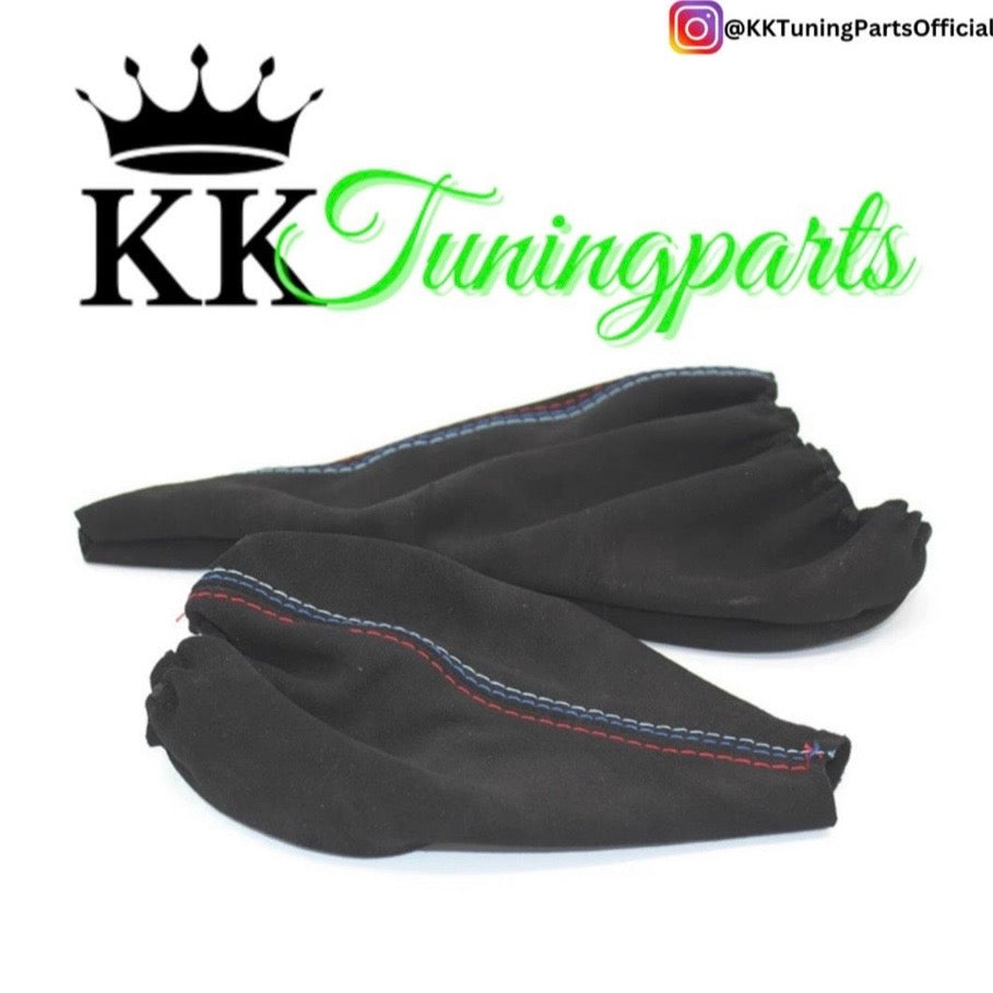 Performance Schaltsack Handbremssack Manschetten - Alcantara - passend für BMW E30 E36 E39 E46 E60 E61 E90 E91 E92 E93 E81 E82 E87 E88 F10 F30