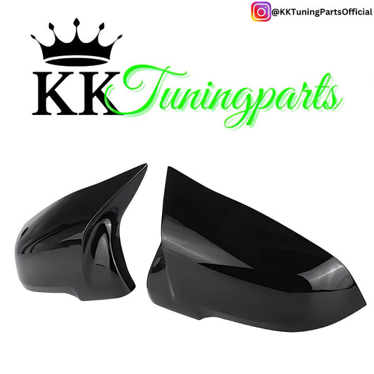 Performance Spiegelcover - Schwarz Hochglanz - passend für BMW F48 X1 F39 X2 G29 Z4 F52 F40 Toyota Supra