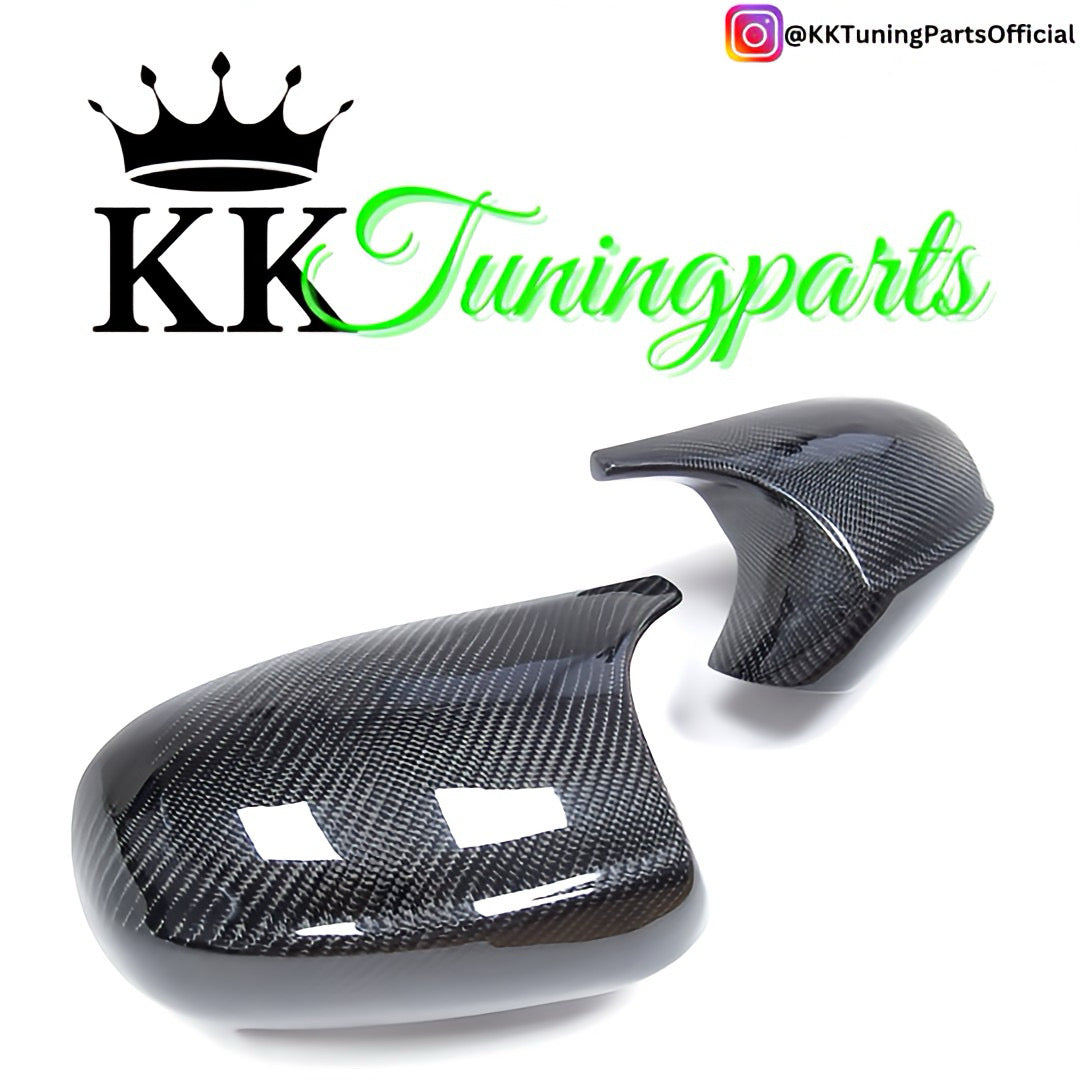 Performance Spiegelcover - Echt Carbon - passend bei BMW E90 E91 E92 E93 E81 E82 E87 E88 LCI Facelift