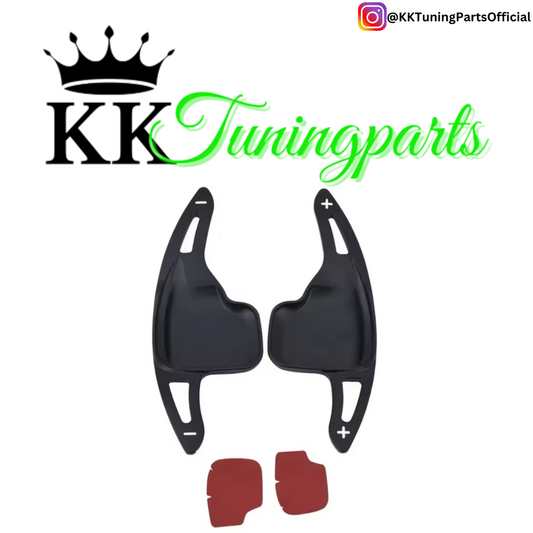 Performance Alu Schaltwippen / Paddles schwarz - passend für BMW F20 F21 F45 F22 F23 F46 F30 F31 F34 F32 F33 F36 F10 F11 F07 F12 F06 F13 X1 F48 X2 F39 X3 F25 X4 F26 X5 F15 X6 F16