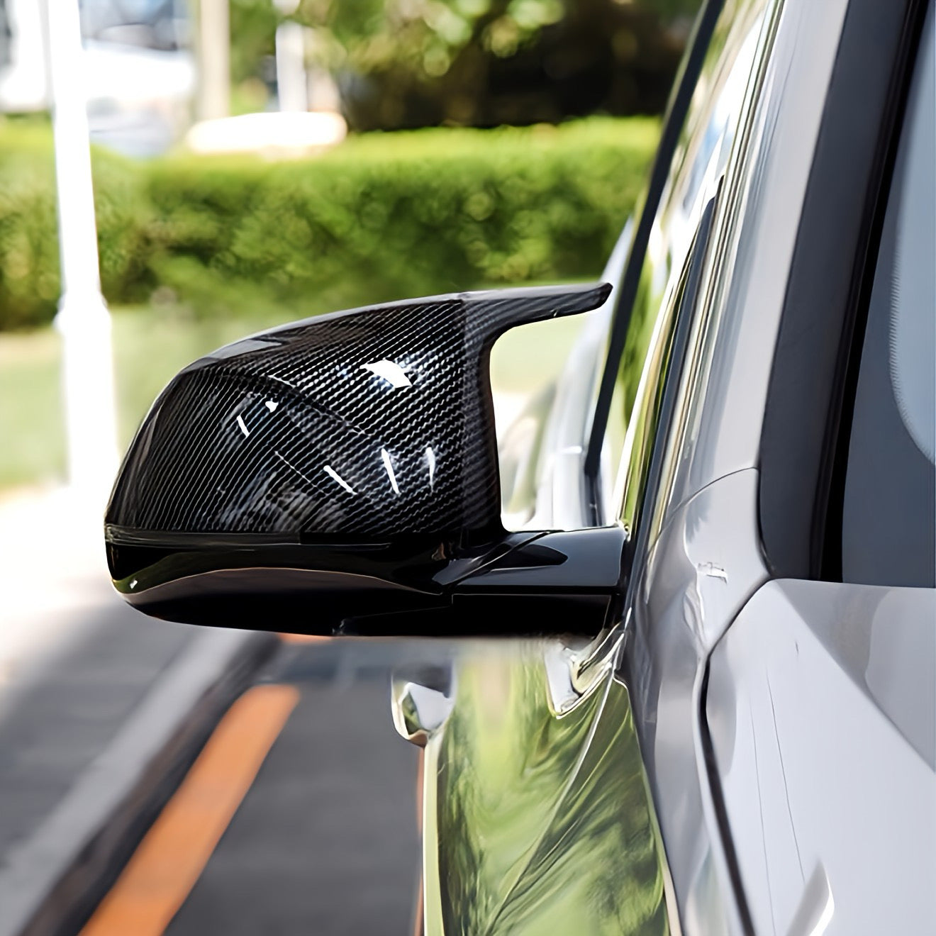 Performance Spiegelcover - Carbonlook - passend für BMW X3 G01 X4 G02 X5 G05 X6 G06 X7 G07