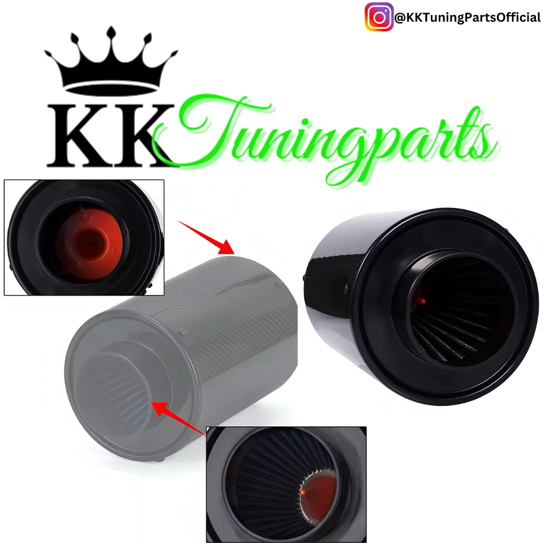 Performance Airbox Sportluftfilter -Echt Carbon - passend für BMW E30 E36 E39 E46 E60 E90 E92 E82 E88 F10 F20 F30 G20 G22 G30