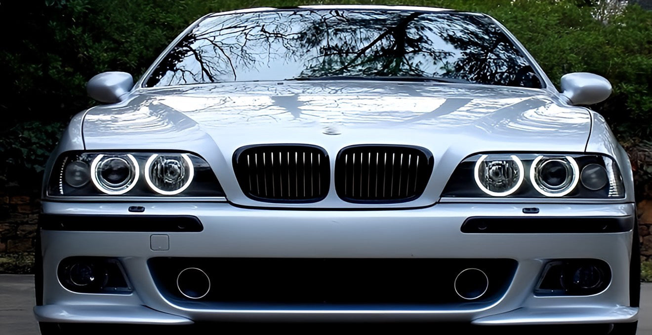 Performance Kühlergrill / Nieren - Schwarz Hochglanz - passend für BMW E39 Limousine Touring