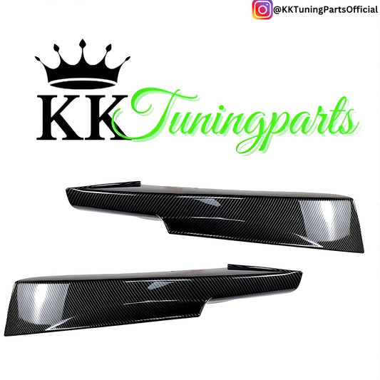 Performance Flaps / Splitter - Carbonlook - passend für BMW E90 E91 LCI Facelift