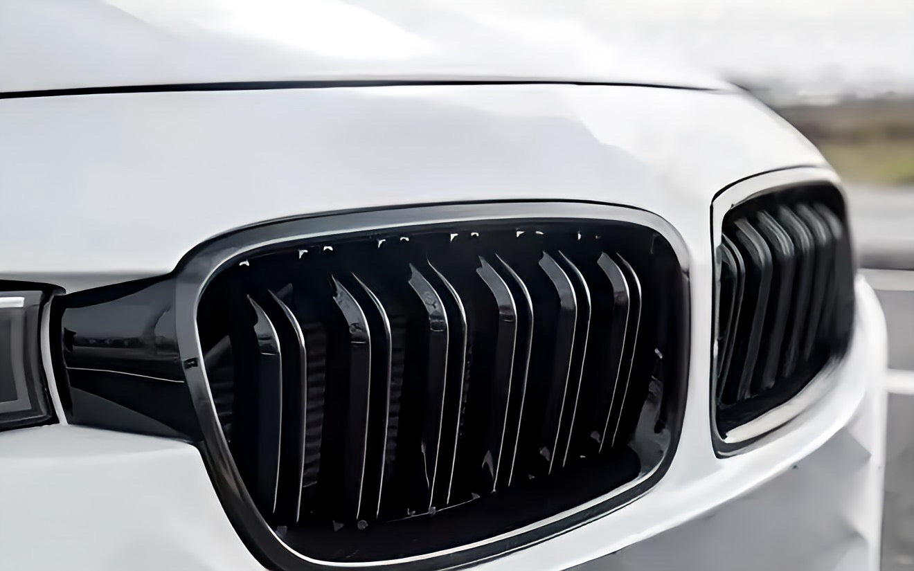 Performance Kühlergrill / Nieren - Schwarz Hochglanz / Doppelsteg - passend für BMW F30 F31 F35