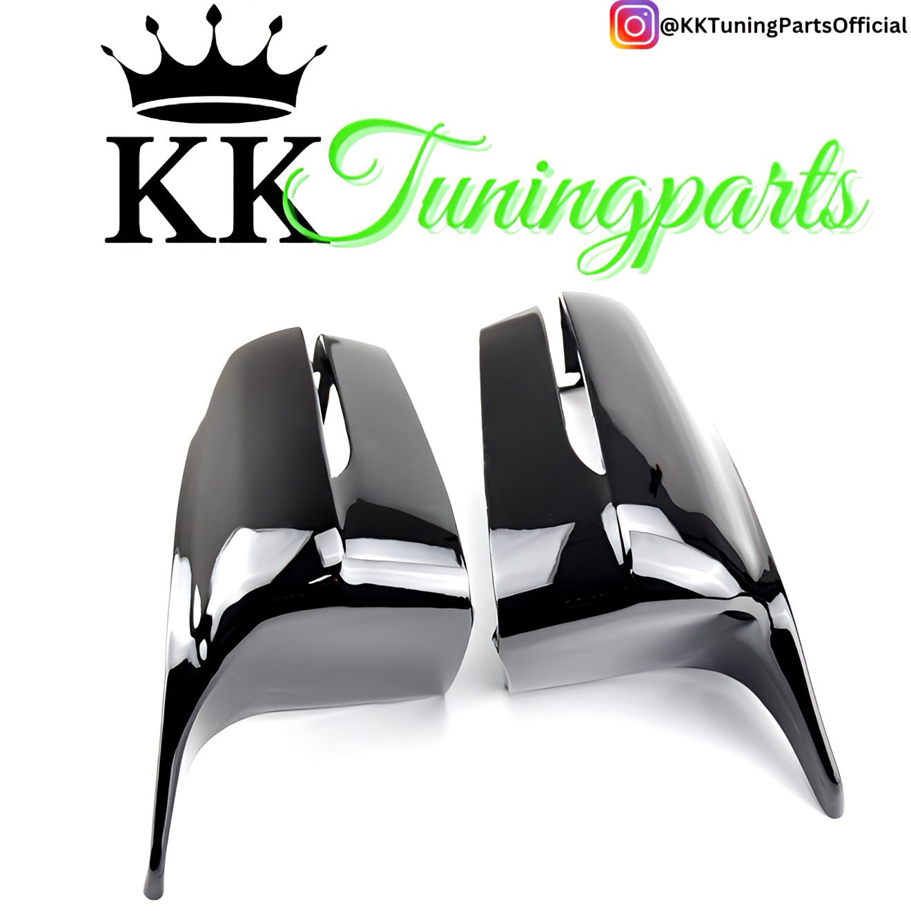 Performance Spiegelcover - Schwarz Hochglanz - passend für BMW 3er G20 G21 G28 4er G22 G23 G24 5er G30 G31 G38 7er G11 G12 8er G14 G15 G16