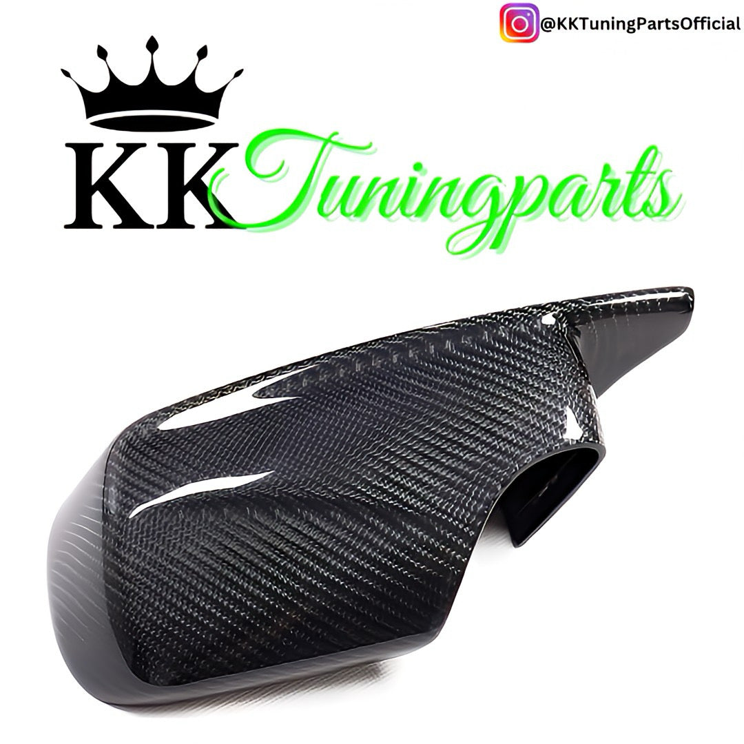 Performance Spiegelcover - Echt Carbon - passend für BMW 3er E46 Limousine Touring Compact 5er E39