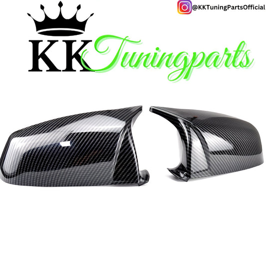 Performance Spiegelcover - Carbonlook - passend für BMW F07 F10 F11 F06 F12 F13 F01 F02 F03 F04 E60 E61 E62 E63 E64