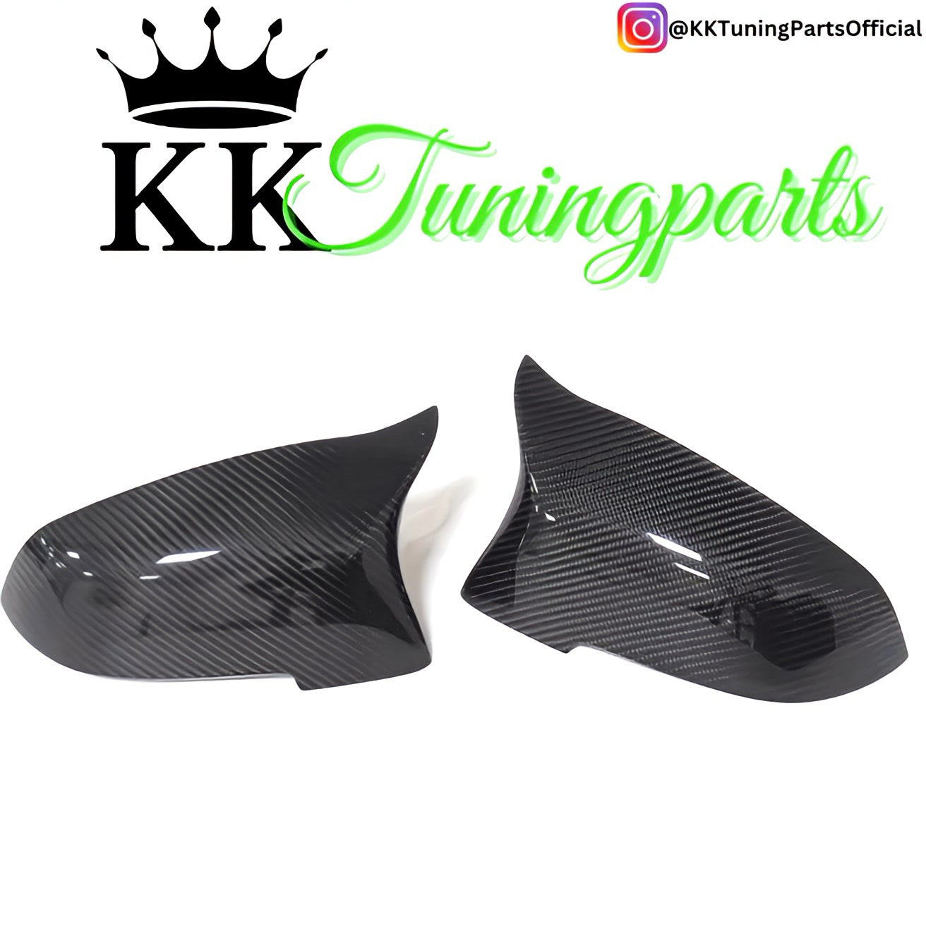 Performance Spiegelcover - Echt Carbon - passend für BMW F10 F11 F18 F07 F06 F12 F13 F01 F02