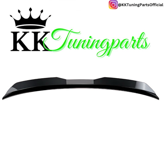 Performance Spoiler passend für BMW E81 E87 - Schwarz Hochglanz