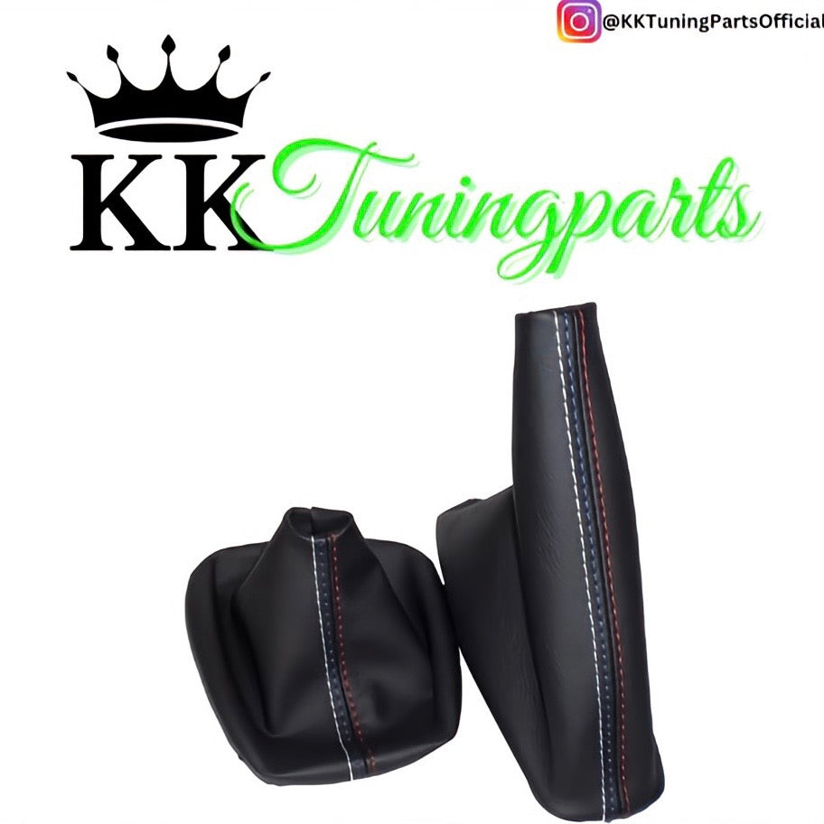 Performance Schaltsack Handbremssack Manschetten - Leder - passend für BMW E30 E36 E39 E46 E60 E61 E90 E91 E92 E93 E81 E82 E87 E88 F10 F30
