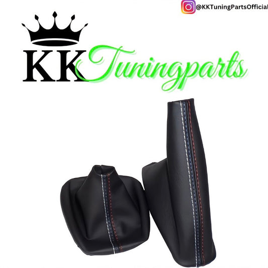 Performance Schaltsack Handbremssack Manschetten - Leder - passend für BMW E30 E36 E39 E46 E60 E61 E90 E91 E92 E93 E81 E82 E87 E88 F10 F30