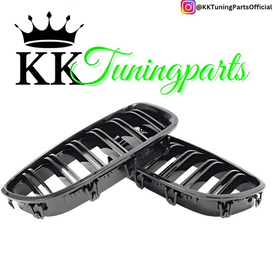 Performance Kühlergrill / Nieren - Schwarz Hochglanz / Doppelsteg - passend für BMW F10 F11 F18