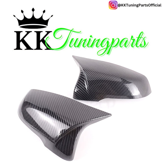 Performance Spiegelcover - Carbonlook - passend für BMW F48 X1 F39 X2 G29 Z4 F52 F40 Toyota Supra