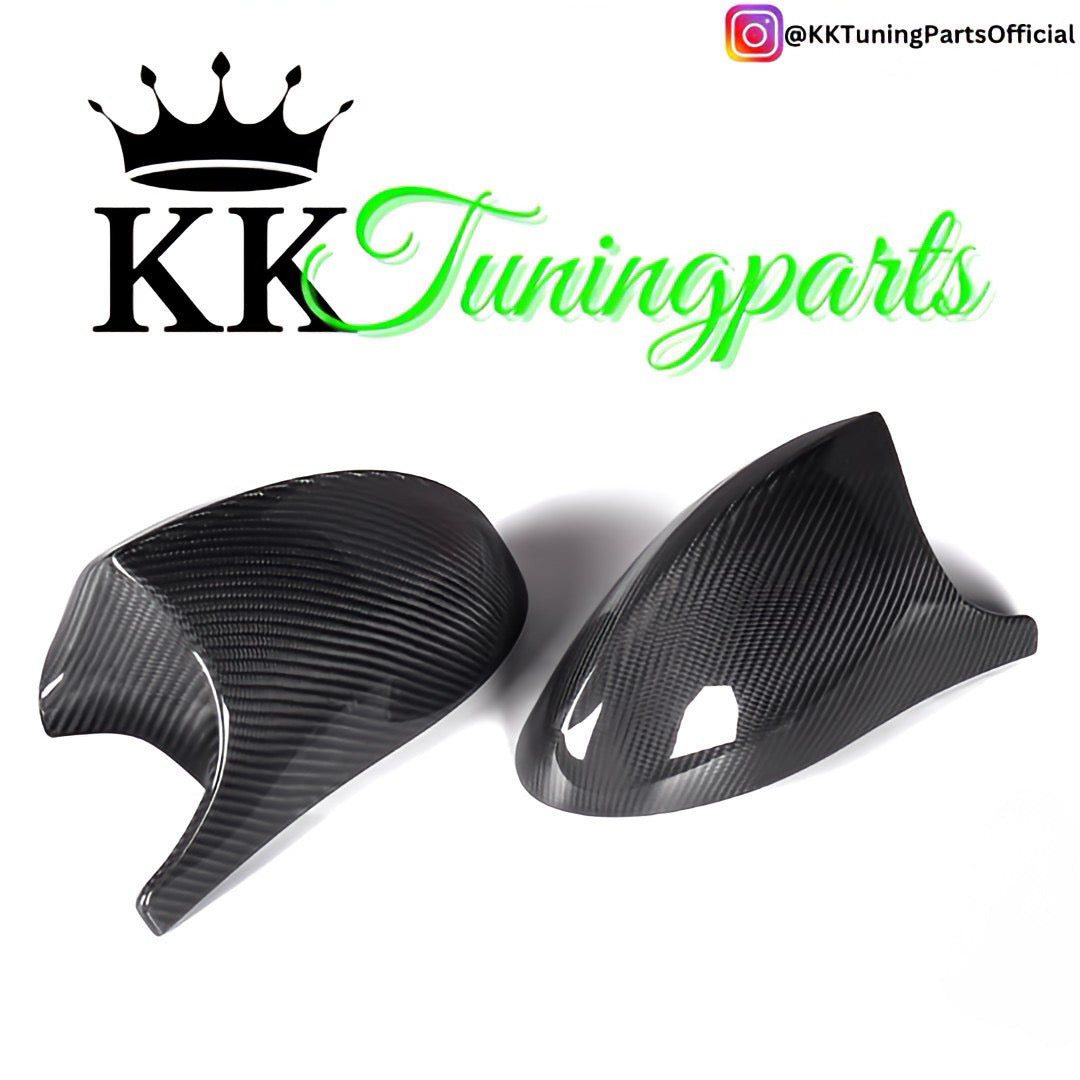 Performance Spiegelcover - Echt Carbon - passend für BMW E90 E91 E92 E93 E81 E82 E87 E88 PreLCI VorFacelift