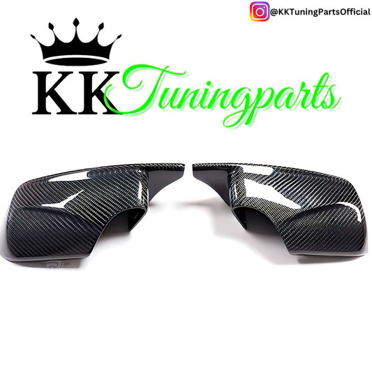 Performance Spiegelcover - Echt Carbon - passend für BMW 3er E46 Limousine Touring Compact 5er E39