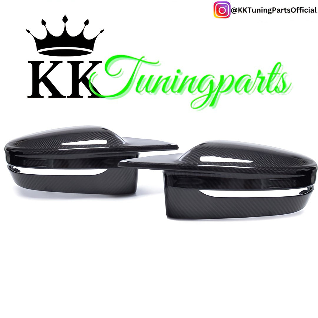 Performance Spiegelcover - Echt Carbon - passend für BMW 3er G20 G21 G28 4er G22 G23 G24 5er G30 G31 G38 7er G11 G12 8er G14 G15 G16 in