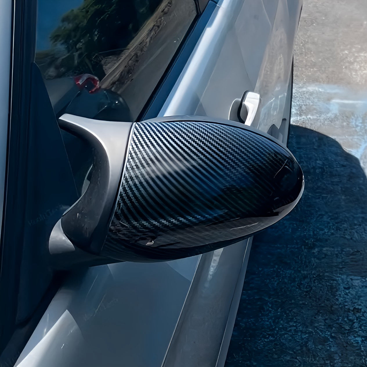 Performance Spiegelcover - Carbonlook - passend für BMW E90 E91 E92 E93 E81 E82 E87 E88 PreLCI VorFacelift