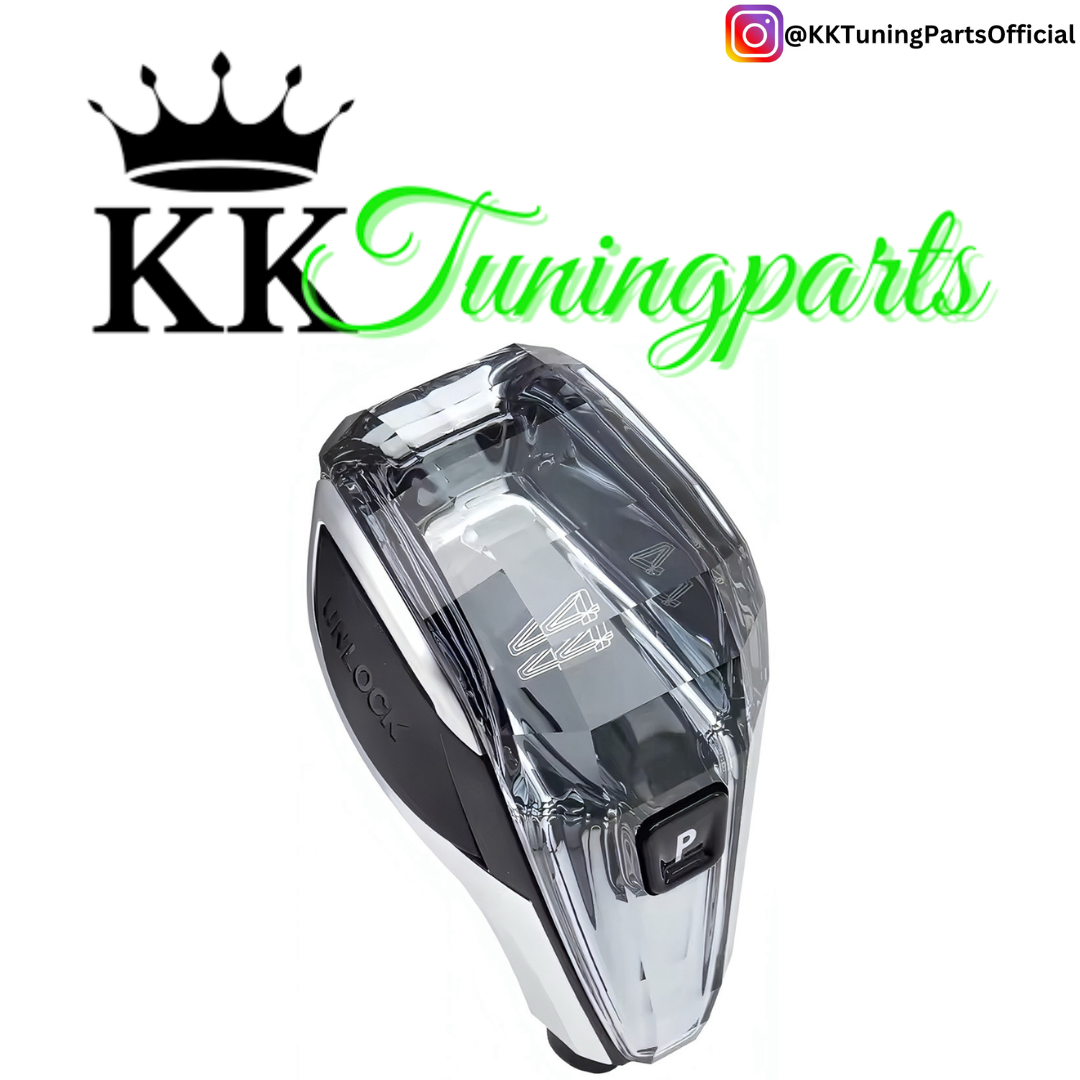 Performance Kristall Wahlhebel - 4 - 3er Set inkl. iDrive & Start- Knopf passend für BMW G22 G23 G26 4er