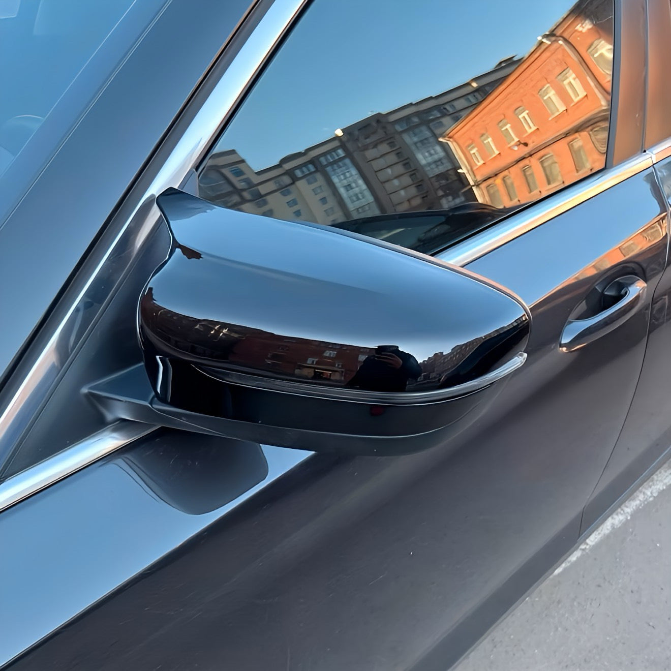 Performance Spiegelcover - Schwarz Hochglanz - passend für BMW 3er G20 G21 G28 4er G22 G23 G24 5er G30 G31 G38 7er G11 G12 8er G14 G15 G16