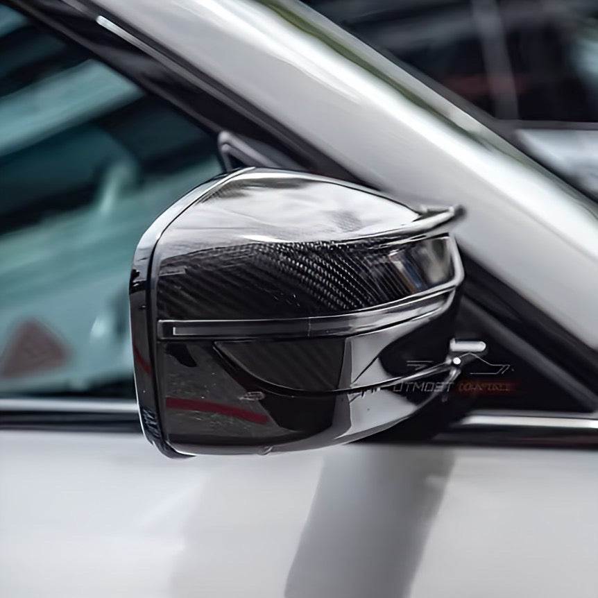 Performance Spiegelcover - Echt Carbon - passend für BMW 3er G20 G21 G28 4er G22 G23 G24 5er G30 G31 G38 7er G11 G12 8er G14 G15 G16 in