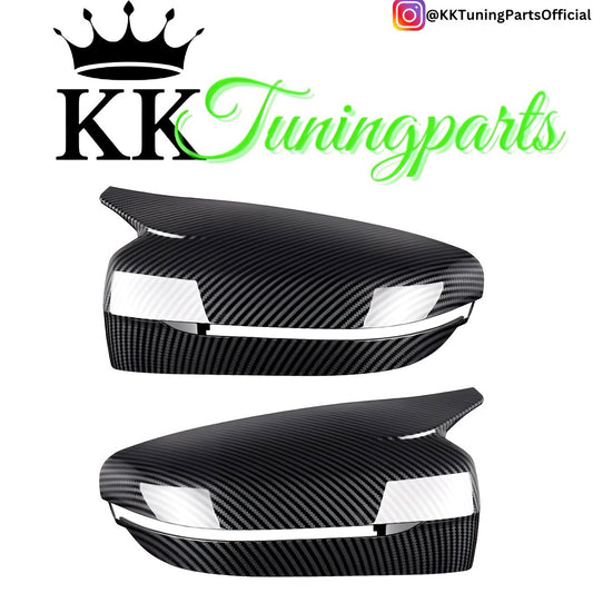 Performance Spiegelcover - Carbonlook - passend für BMW 3er G20 G21 G28 4er G22 G23 G24 5er G30 G31 G38 7er G11 G12 8er G14 G15 G16