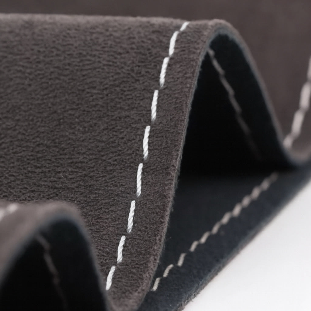 Performance Lenkradbezug - Alcantara perforiert + 12 Uhr Markierung weiß - passend für BMW G20 G21 G22 G23 G26 G30 G31 G32 G11 G12 G14 G15 G16 G01 G02 G05 G06 G07 X3 X4 X5 X6