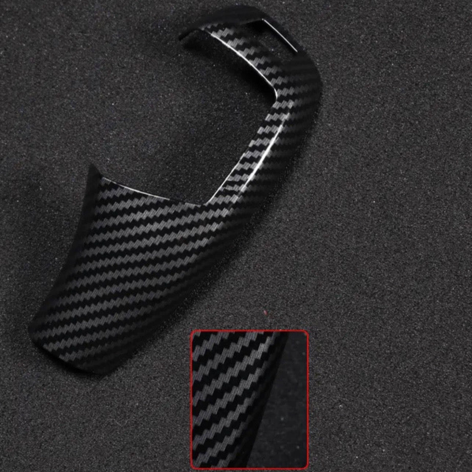 Performance Wahlhebelcover - Carbonlook - passend für BMW E60 E61 E63 E64 X5 E70 X6 E71