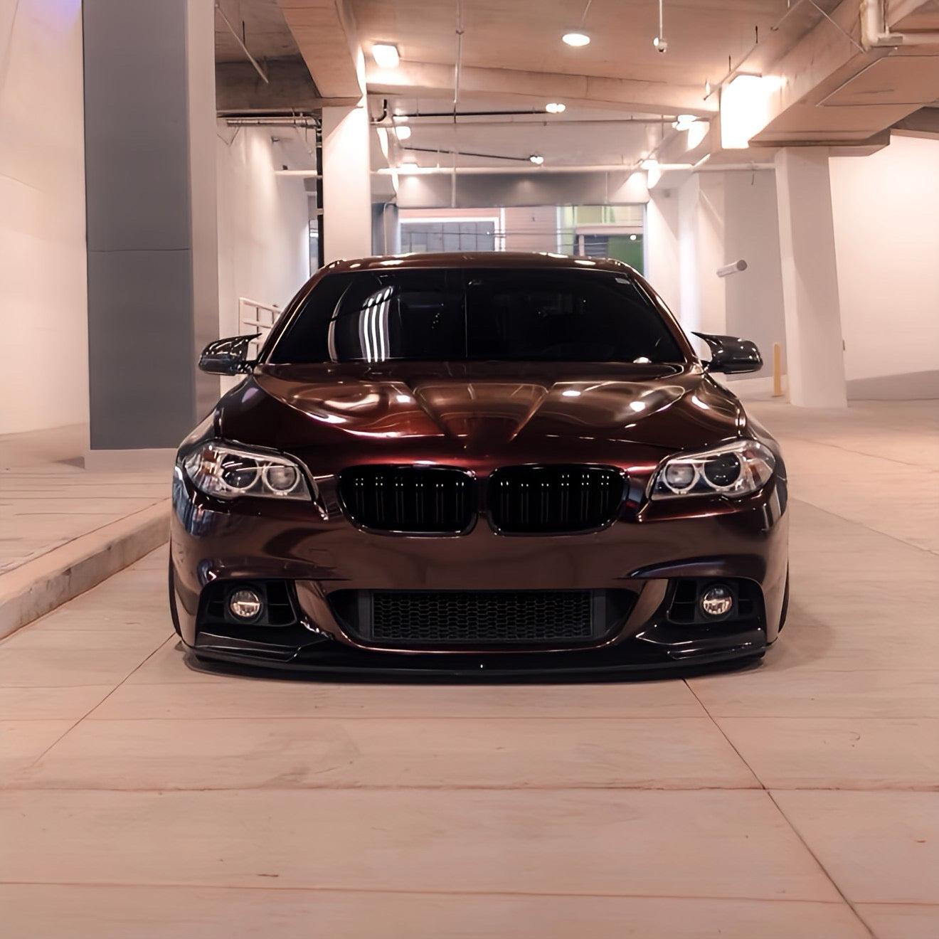Performance Spiegelcover - Schwarz Hochglanz - passend für BMW F07 F10 F11 F06 F12 F13 F01 F02 F03 F04 E60 E61 E62 E63 E64