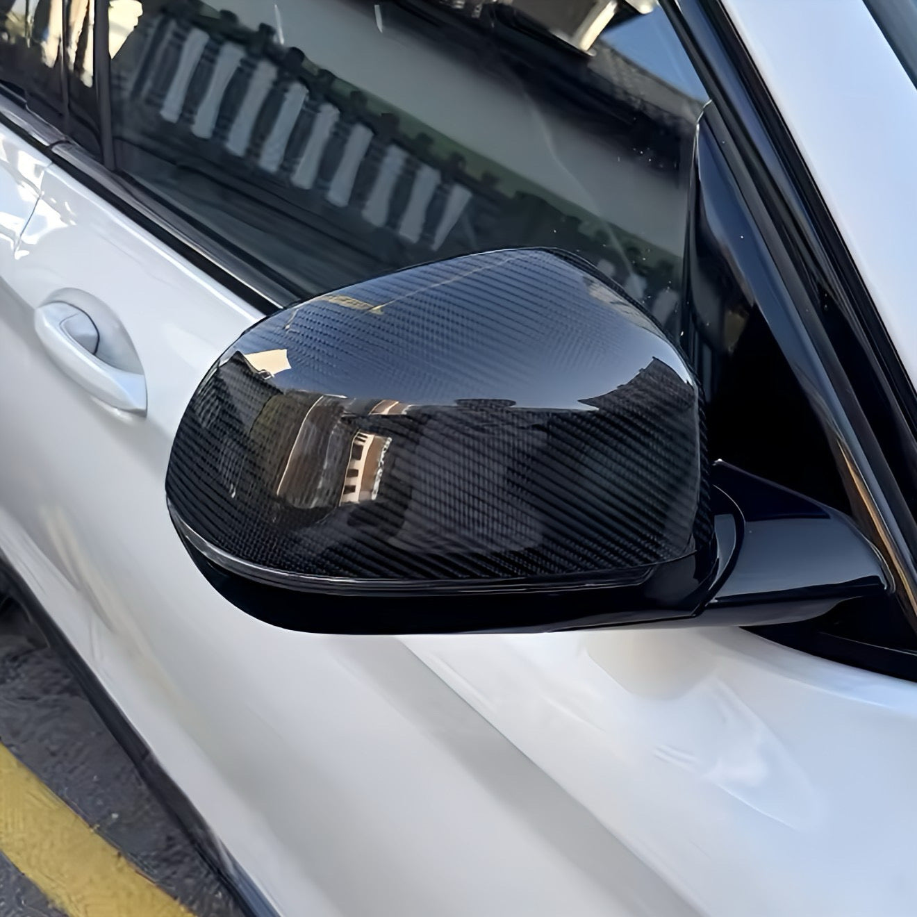 Performance Spiegelcover - Echt Carbon - passend für BMW X3 G01 X4 G02 X5 G05 X6 G06 X7 G07