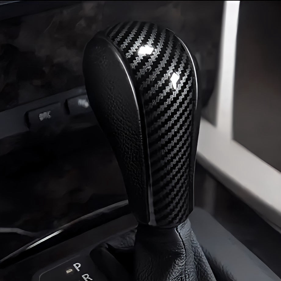 Performance Wahlhebelcover - Carbonlook - passend für BMW E36 E39 E46 E60 E61 E81 E82 E87 E88 E90 E91 E92 E93