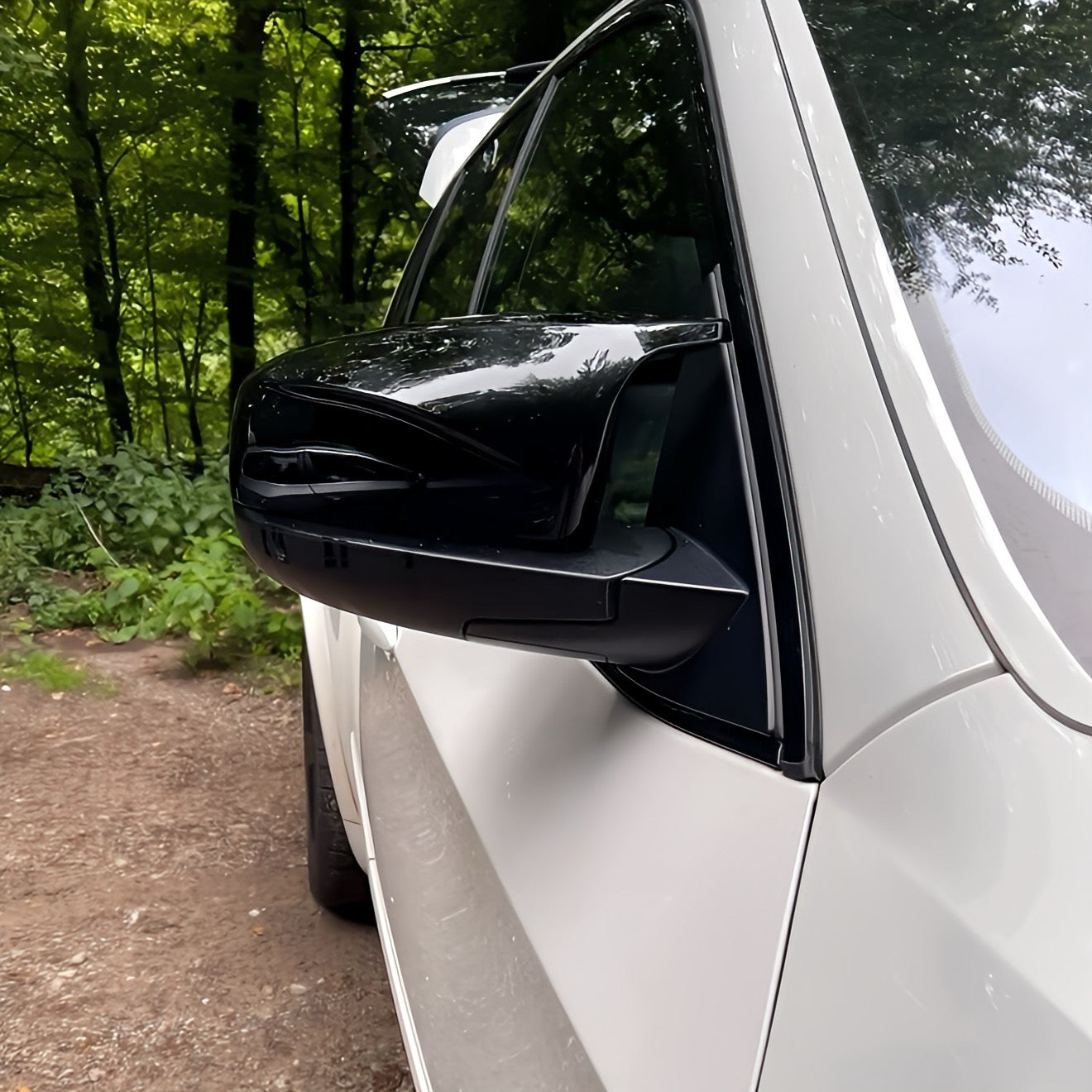 Performance Spiegelcover - Schwarz Hochglanz - passend für BMW E71 X6 E70 X5