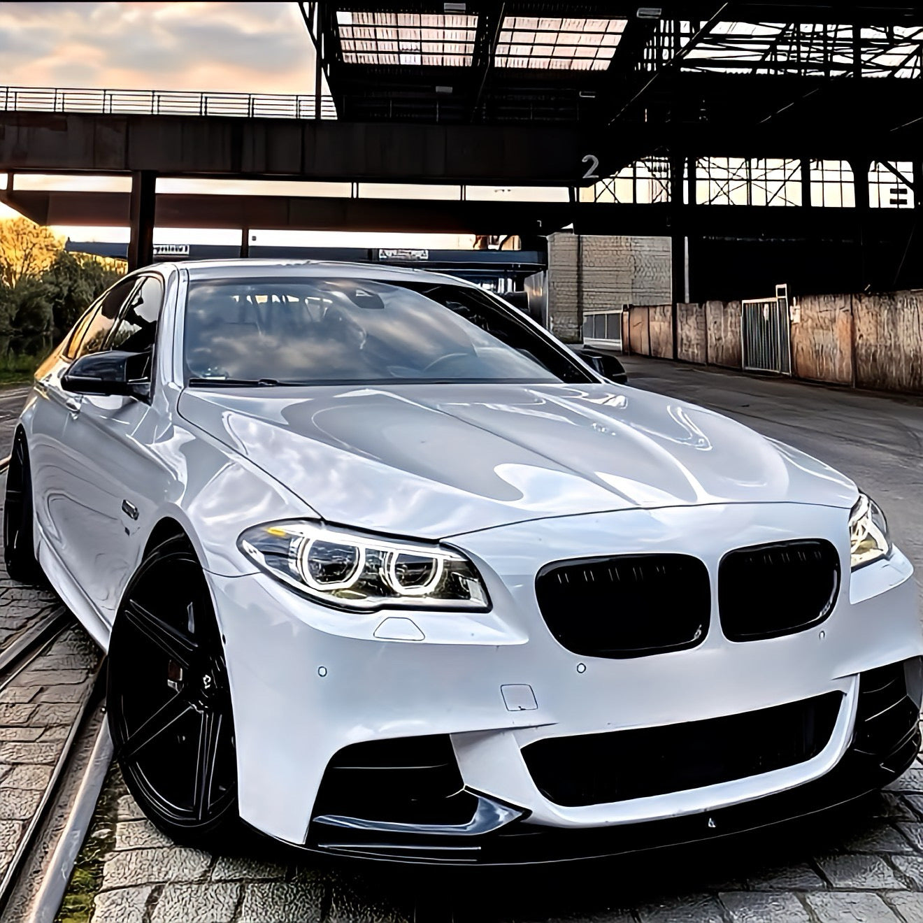 Performance Spiegelcover - Carbonlook - passend für BMW F10 F11 F18 F07 F06 F12 F13 F01 F02