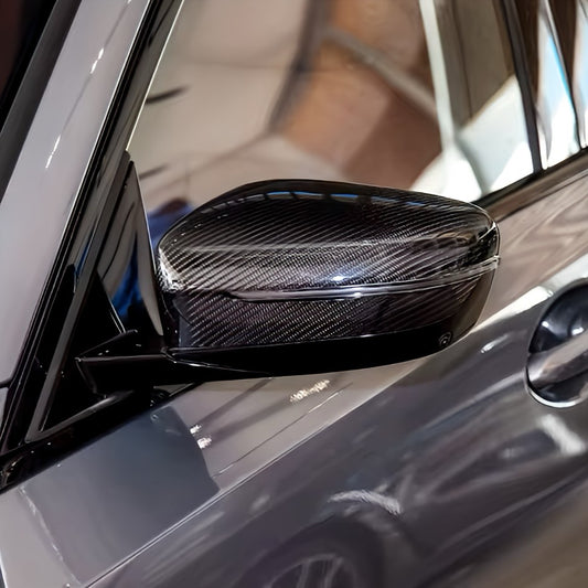 Performance Spiegelcover - Echt Carbon - passend für BMW 3er G20 G21 G28 4er G22 G23 G24 5er G30 G31 G38 7er G11 G12 8er G14 G15 G16 in