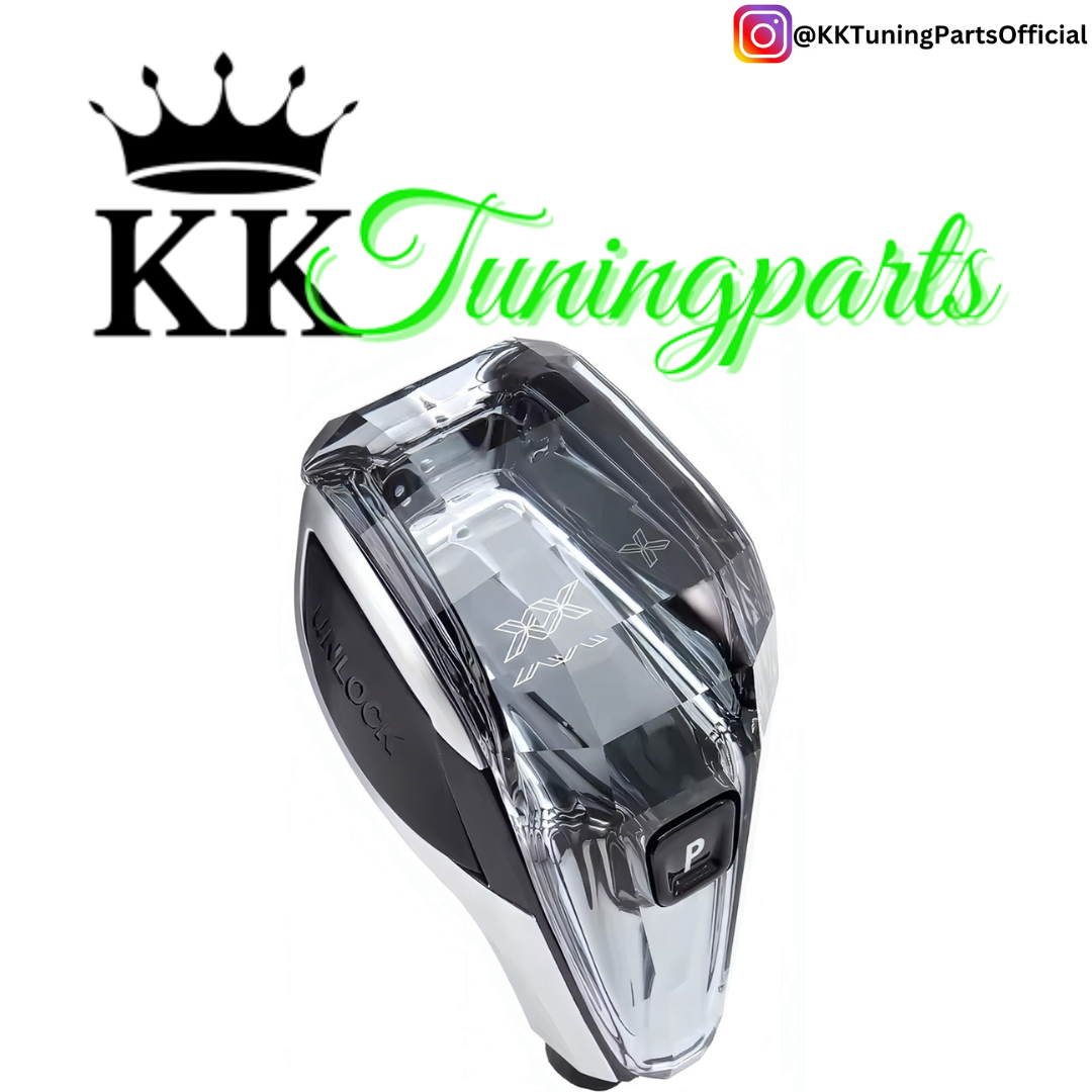 Performance Kristall Wahlhebel - X - 3er Set inkl. iDrive & Start- Knopf passend für BMW X3 G01 G08 X4 G02 X5 G05 X6 G06 X7 G07