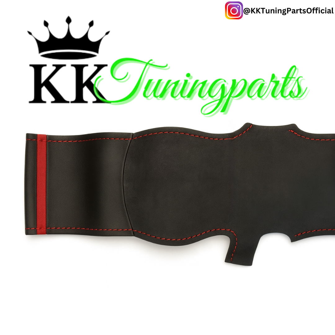 Performance Lenkradbezug - Leder mit Alcantara + 12 Uhr Markierung rot - passend für BMW G20 G21 G22 G23 G26 G30 G31 G32 G11 G12 G14 G15 G16 G01 G02 G05 G06 G07 X3 X4 X5 X6