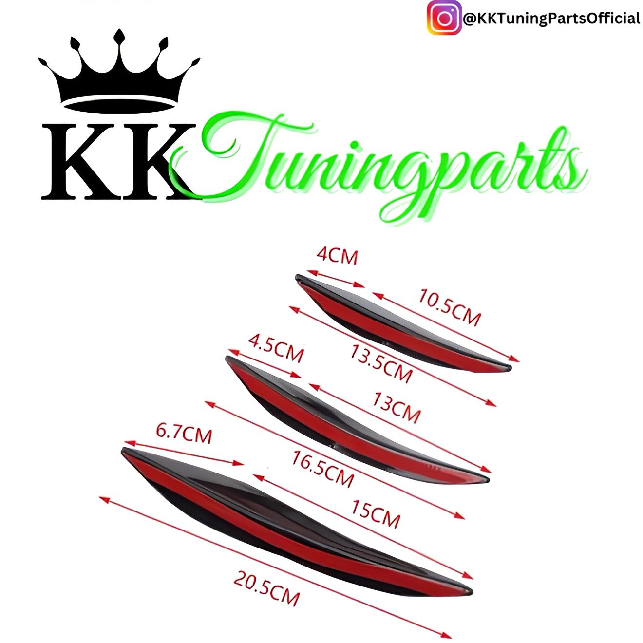 Performance Splitter / Flaps - Schwarz Hochglanz / Carbonlook - passend für BMW E30 E36 E39 E46 E60 E90 E92 E82 E88 F10 F30