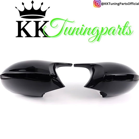 Performance Spiegelcover - Schwarz Hochglanz - passend für BMW E90 E91 E92 E93 E81 E82 E87 E88 PreLCI VorFacelift