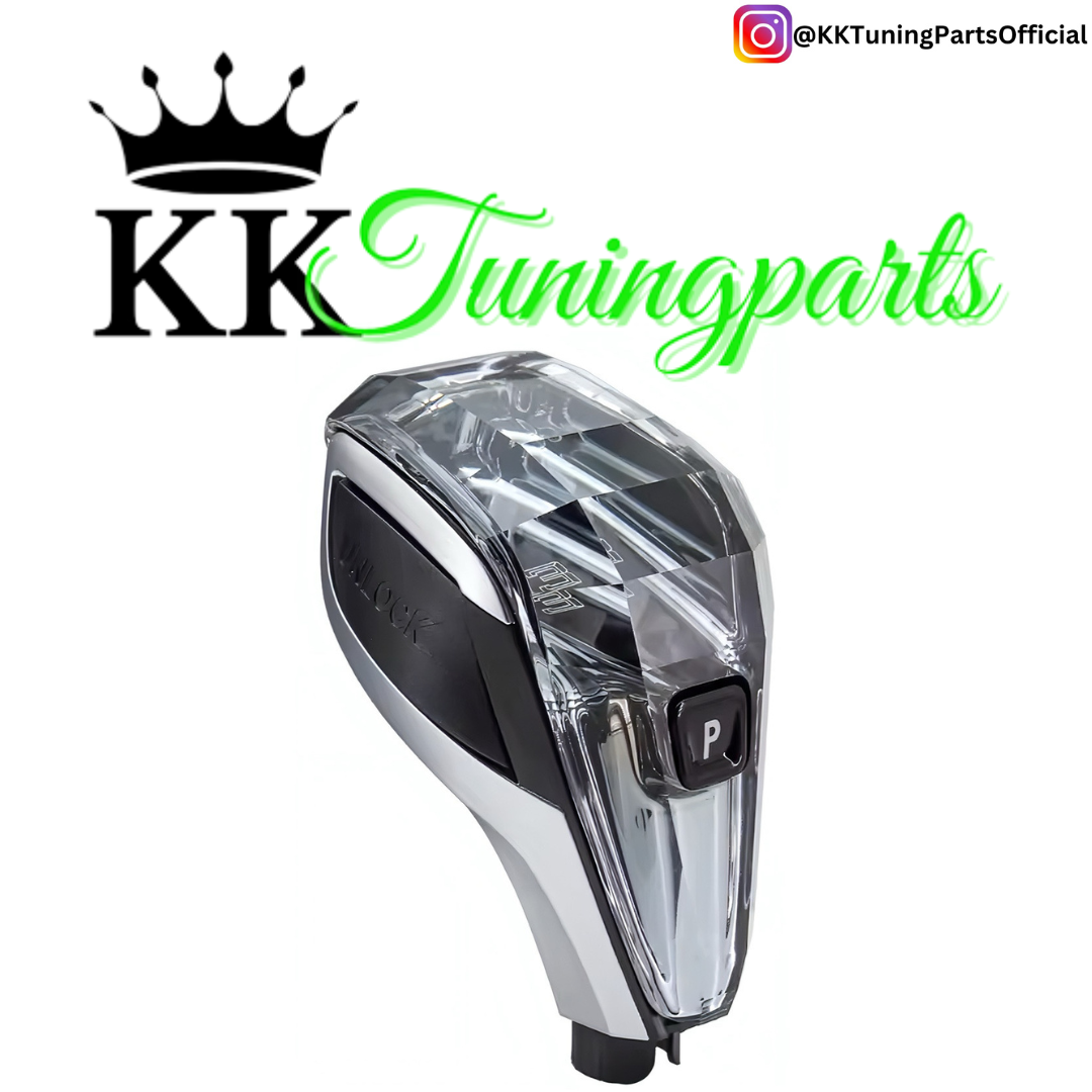 Performance Kristall Wahlhebel - 3 - 3er Set inkl. iDrive & Start- Knopf passend für BMW G20 G21 G28 3er