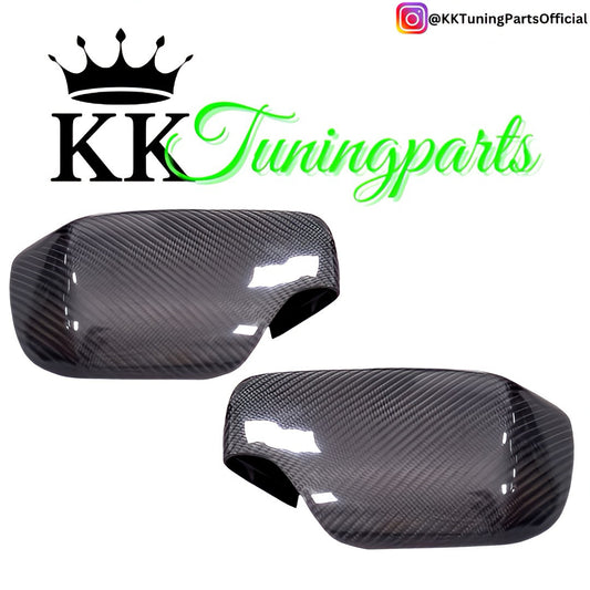 Performance Spiegelcover - Echt Carbon - passend für BMW 3er E46 Limousine Touring Compact 5er E39