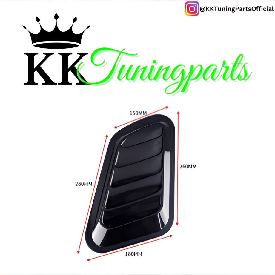Performance Lufteinlässe - Carbonlook - passend für BMW E30 E36 E39 E46 E60 E90 E92 E82 E88 F10 F30